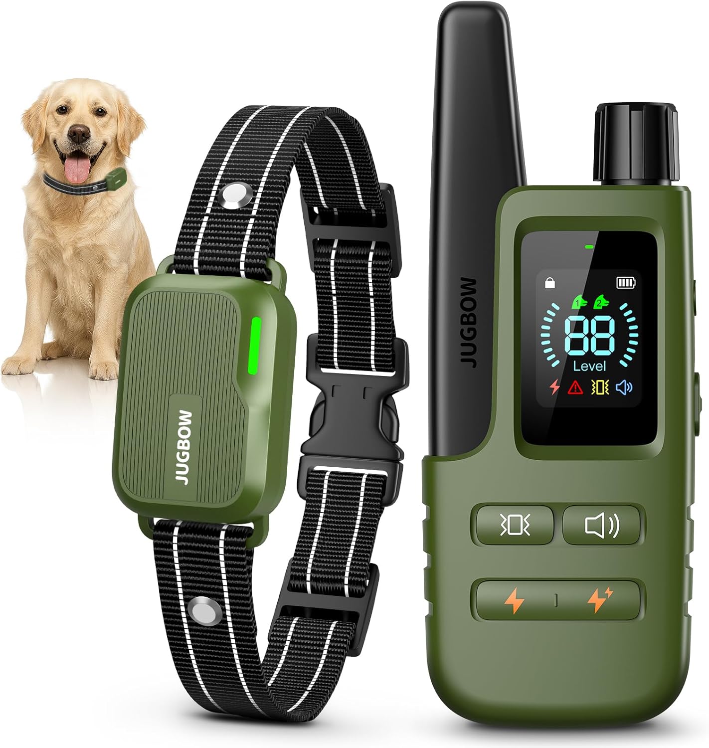 Jugbow Rechargeable Dog Shock Collar