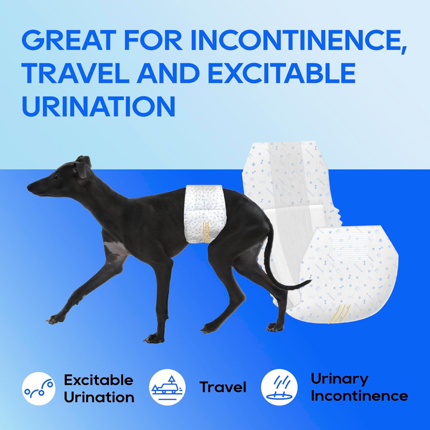 All‑Absorb Male Dog Wraps