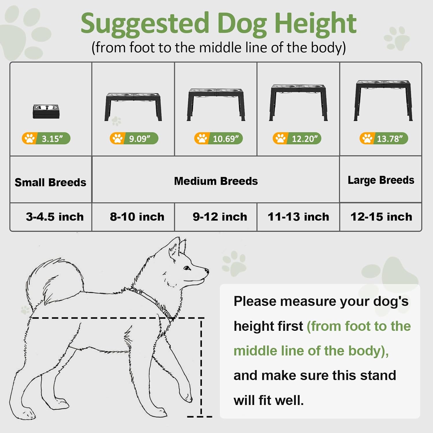 Elevated Adjustable Dog Bowls – Healthy & Comfortable Mealtime
