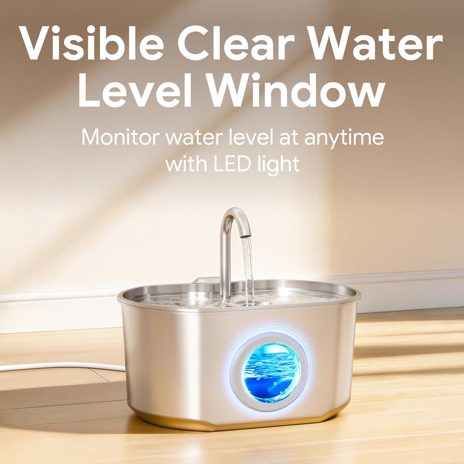 Keep Your Dog Healthy with the Stainless Steel Cat Water Fountain 💧