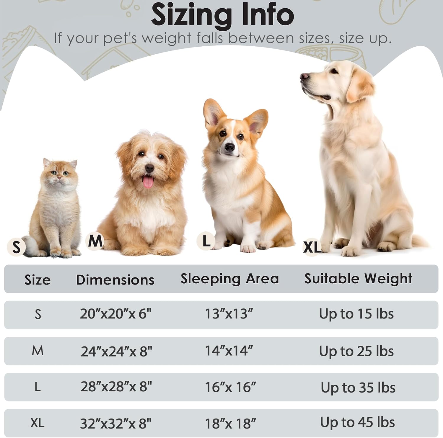 Hoewina Indoor Calming Donut Pet Bed – Plush Comfort for Cats & Small Dogs