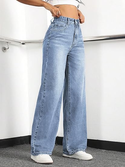 Mars Power Wide-Leg Baggy Jeans
