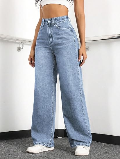 Mars Power Wide-Leg Baggy Jeans
