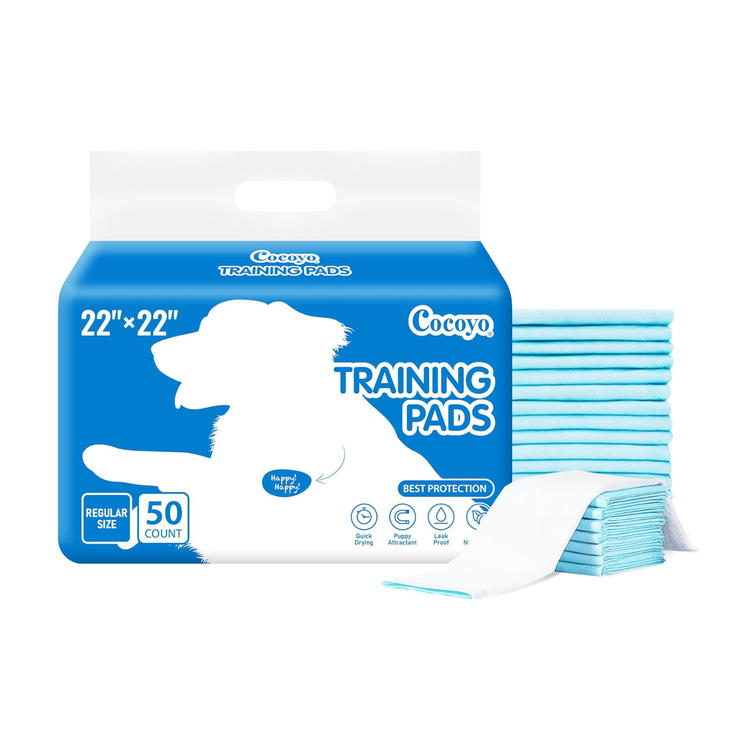 COCOYO Best Value Dog Training Pads – 50 Count