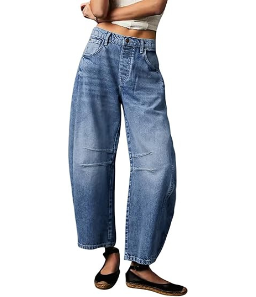 Sidefeel Wide-Leg High-Waisted Jeans